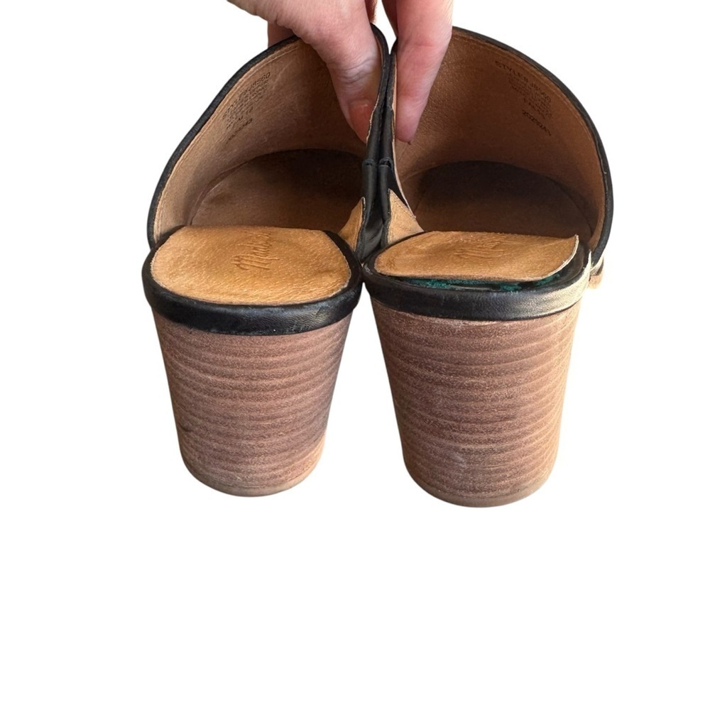 Madewell - The Harper Slip On Heel Mule Sz 10 - Picture 11 of 12